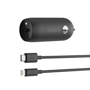 20w Pd Car Charger+lightning USB-c Cable