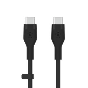 Boost Charge USB-c To USB-c 2.0 Silicon 1m Black