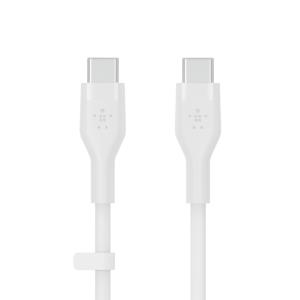 Boost Charge USB-c To USB-c 2.0 Silicon 1m White