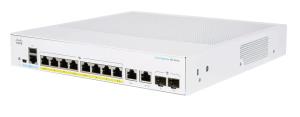 Cisco Business 250 Series - Smart Switch - 8port Ge Ppoe Ext Ps 2x1g Comb