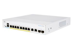 Cisco Business 350 Series - Managed Switch - 8-port Ge Fpoe 2x1g Combo
