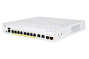 Cisco Business 350 Series - Managed Switch - 8-port Ge Poe 2x1g Combo