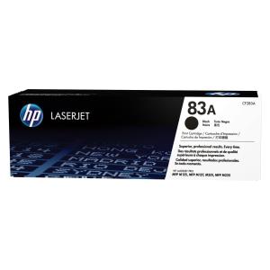 HP Toner Cartridge - No 83A - 1.5k Pages - Black