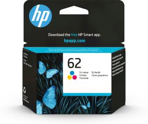 HP Ink Cartridge - No 62 - 165 Pages - Tri-color