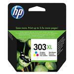 HP Ink Cartridge - No 303XL - High Yield - 415 Pages - Tri-color - Blister