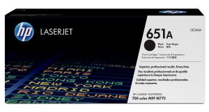 HP Toner Cartridge - No 651A - 13.5k Pages - Black