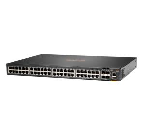 Aruba 6200F 48G 4SFP+ Switch, 48x 10/100/1000BASE-T ports 4x 1/10G SFP ports