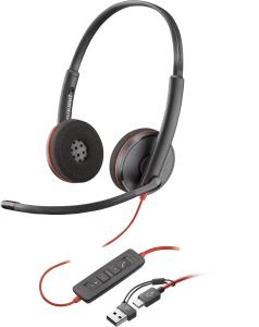 Headset Blackwire 3220 - Stereo - USB-c - Single Unit