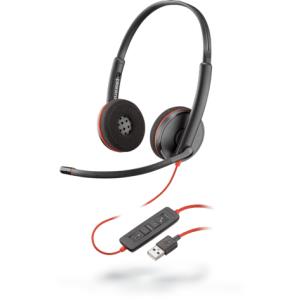 Headset Blackwire C3220 - Stereo - USB-a - Black