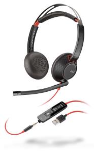 HP Headset Blackwire 5220 - Stereo - USB-a / 3.5mm
