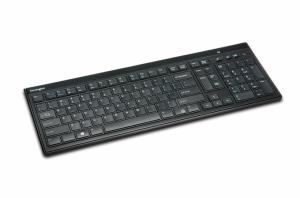 Advance Fit Slim Wireless Keyboard Black Azerty French
