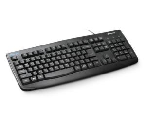 Pro Fit USB Washable Keyboard Wired - Black Azerty - Belgium