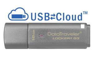 Datatraveler Locker+ G3 - 16GB USB Stick - USB 3.0 - With Automatic Data Security