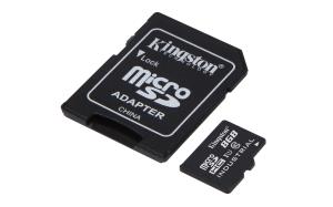 8GB Micro Sdhc Uhs-i Class 10 Industrial Temp Card + Adapter