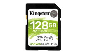 Sdxc Card - Canvas Select Plus - 128GB - C10 Uhs-i U3 V30