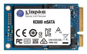 SSD - Kc600 - 256GB - Sata3 - Msata