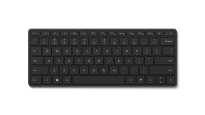 Designer Compact Keyboard - Bluetooth - Black - Azerty Belgian