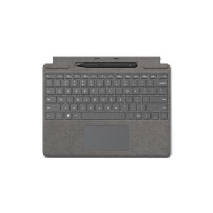 Surface Pro 8 Signature Keyboard With Slim Pen 2 - Platinum - Azerty Belgian