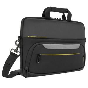 Citygear - 10-12in Notebook Slim Case Topload Black