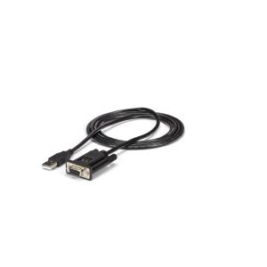 USB To Null Modem Rs232 Db9 Serial Dce Adapter Cable W/ Ftdi