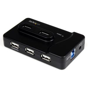 Combo Hub With 2a Charging Port 6 Port USB 3.0 / USB 2.02x USB 3.0 & 4x USB 2.0