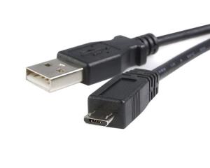 USB A To Micro USB B Cable 3m
