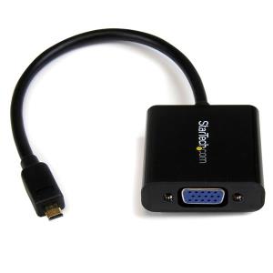 Micro Hdmi Male To Vga Female Adapter 1920x 1080 F/ Ultrabook/tablet