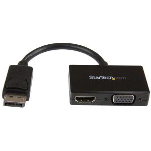 Travel A/v Adapter 2-in-1 Dp To Hdmi Or Vga Converter