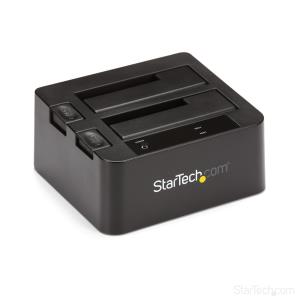 Docking Station - USB 3.1 (10gbps) Dual-bay For 2.5in/3.5in SATA SSD/HDDs