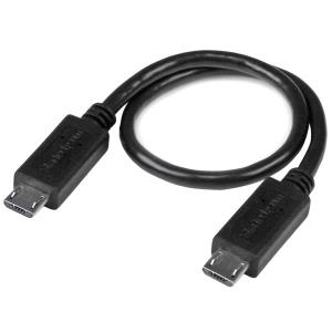 USB Otg Cable - Micro USB To Micro USB - M/m - 8 In