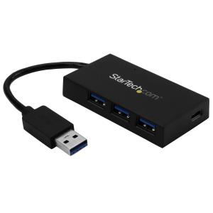 USB Hub - 4port - USB A To USB A And USB C - With Power Adapter