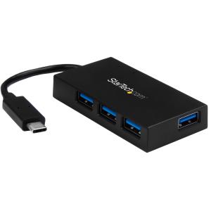 USB C Hub 4port With Power Adapter - Type C To A - USB 3.0