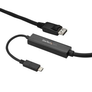 USB-c To DisplayPort Adapter Cable Black - 3m