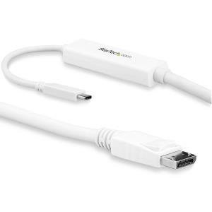 USB-c To DisplayPort Adapter Cable White - 3m