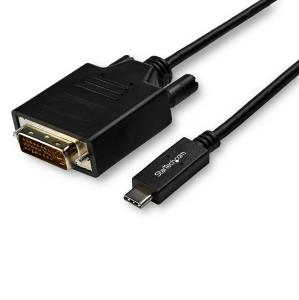 USB-c To DVI Cable - 1920 X 1200 - Black 3m