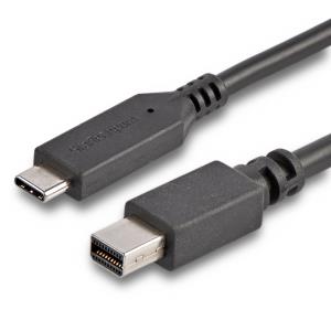 USB C To Mini Dp Cable - 4k 60hz 2m Black