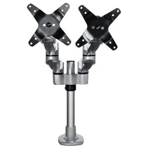 Dual Monitor Mount Full Motion Articulating Arms - Stackable
