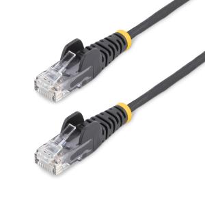 Patch Cable - CAT6 - Utp - Snagless - Slim - 1m - Black