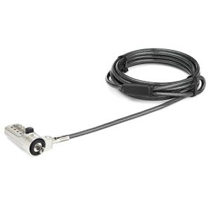 Laptop Cable Lock Four Digit Combination For Wedge Lock Slot