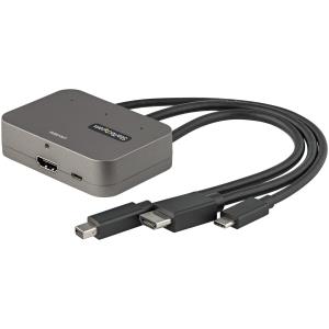 Multiport To Hdmi Adapter 3 In1 4k 60hz USB-c Hdmi Mini Dp To Hd