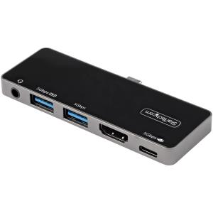 USB C Multiport Adapter - USB-c To 4k 60hz Hdmi 2.0, - 3-port USB 3.0 Hub, Audio - USB-c Mini Dock