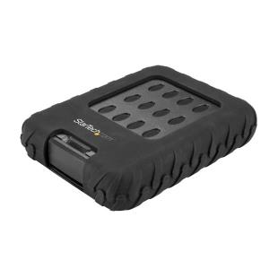 External Hard Drive Enclosure USB 3.1 (10gbps)  - For 2.5in SATA SSD/HDD - Rugged