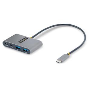 USB-c Hub Adapter - 4-port USB Portable Hub W/ USB-c Charging