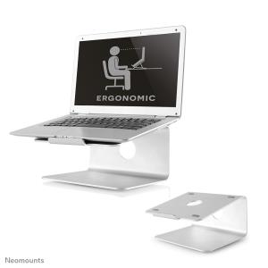 Laptop Desk Stand (ergonomic 360 Degrees Rotatable) Silver 5kg