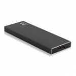 Ewent M.2 SATA USB 3.0 SSD Enclosure, aluminium, USB 3.1 Gen 1