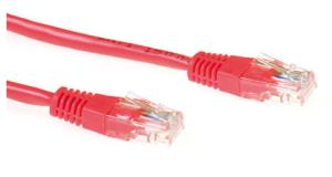 Patch Cable - Cat 5e - UTP - 1m - Red