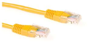 Patch Cable - Cat 5e - UTP - 1m - Yellow