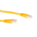 Ewent Yellow 7 meter U/UTP CAT6 patch cable with RJ45 connectors