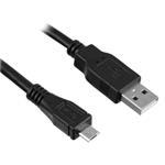 Ewent 1 meter, micro USB data cable, USB A male to USB micro B male