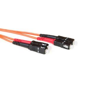 Fiber Optic Patch Cable - Multimode - Duplex - SC/SC - 5m - Orange (EL3005)